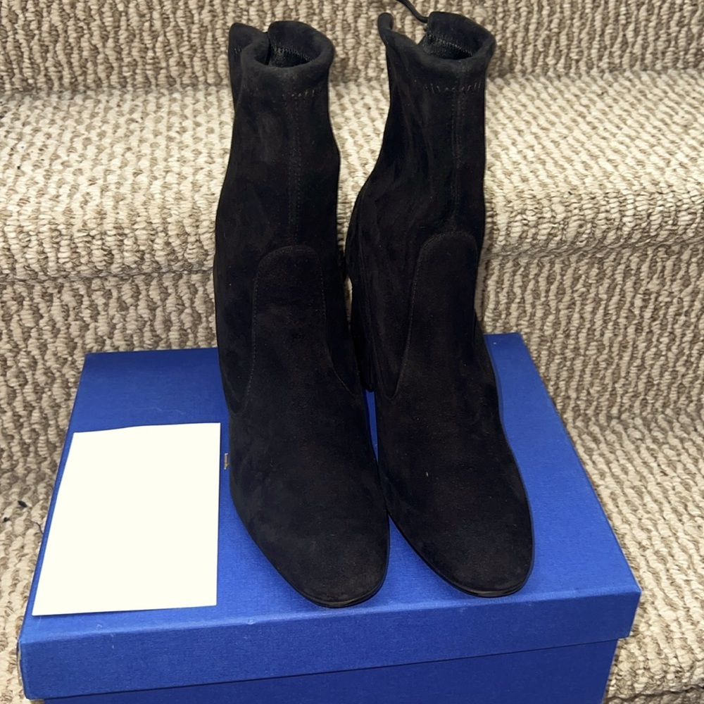 Stuart Weitzman Black Bootie